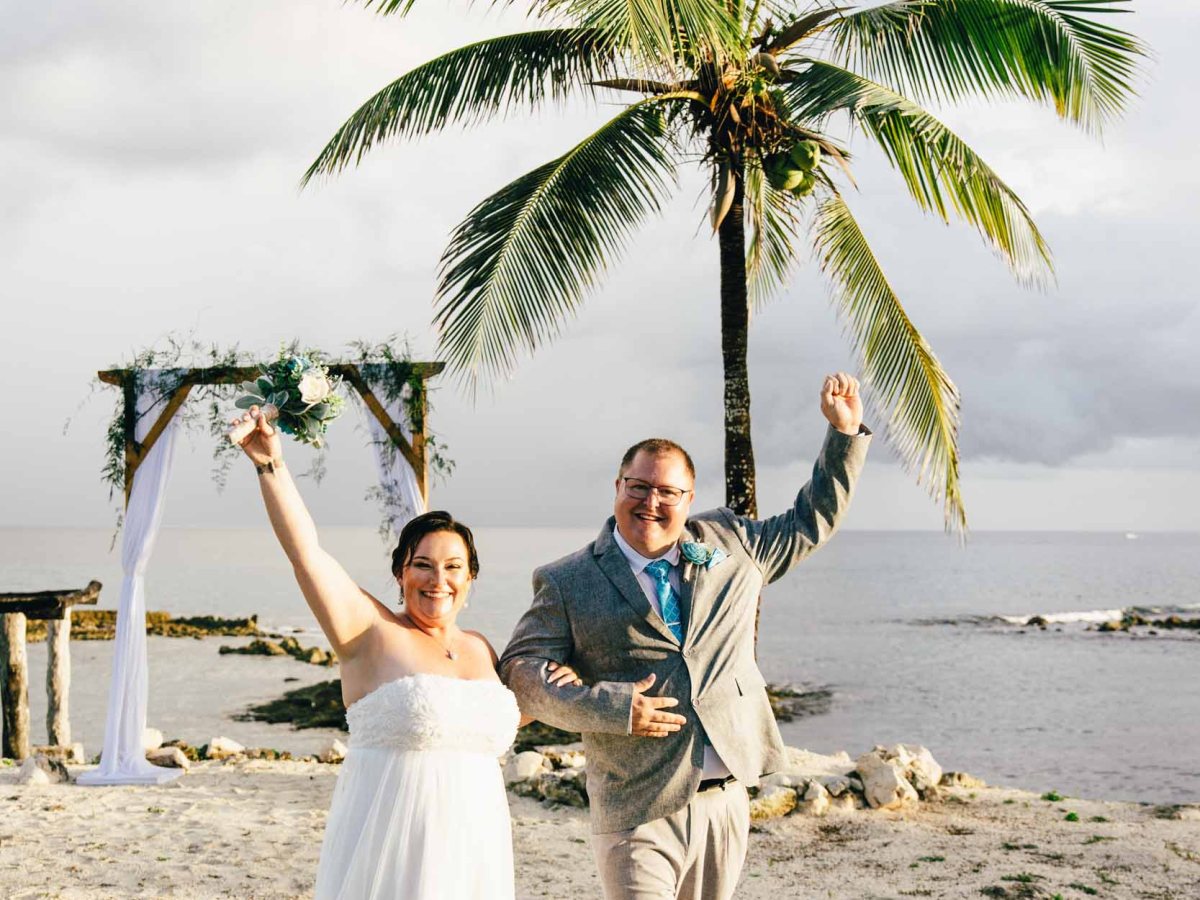 Beach Sunset Elopement at Riviera&nbsp;Maya