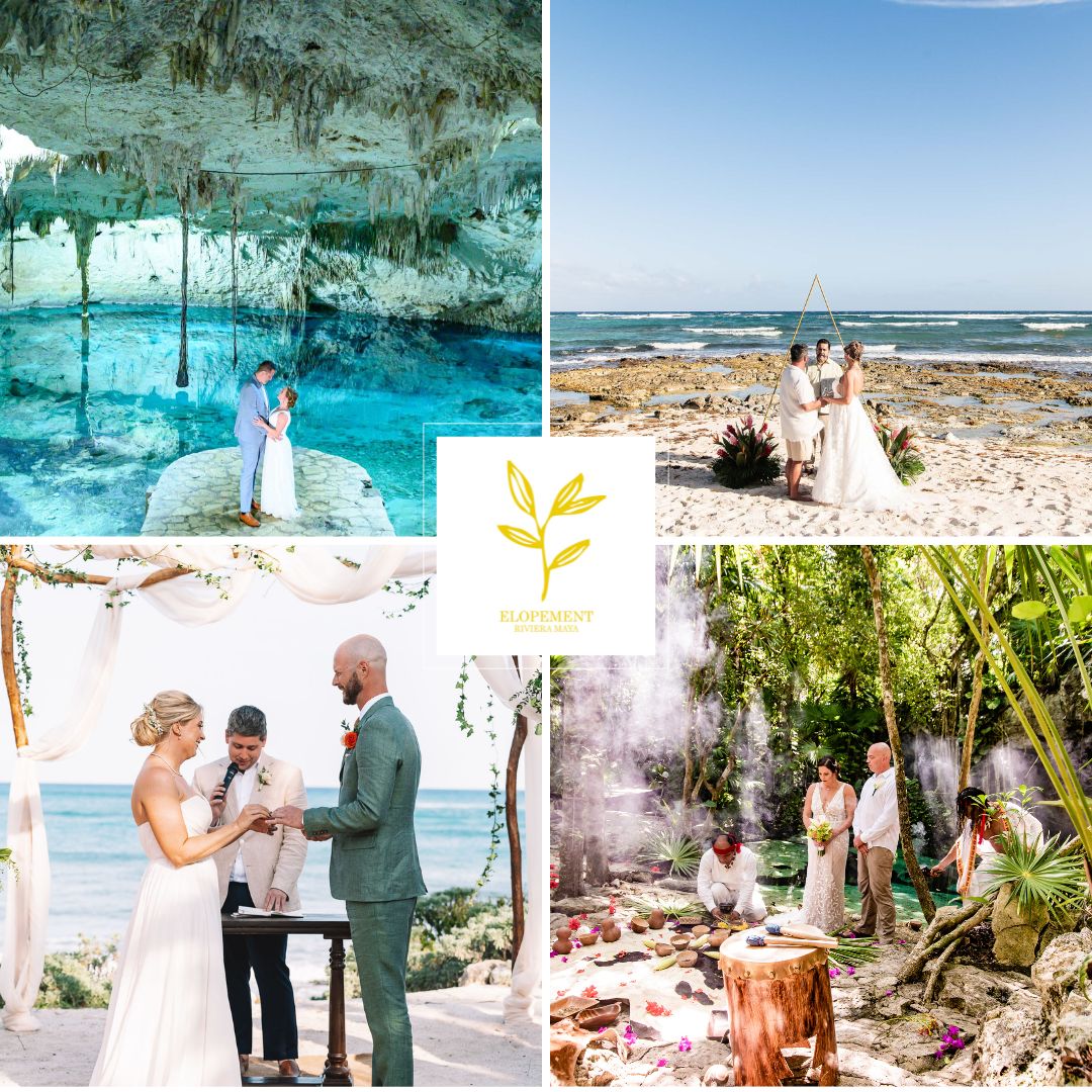 Beach and Cenote Packages Elopement and Small wedding 2026 Tulum and Riviera&nbsp;Maya