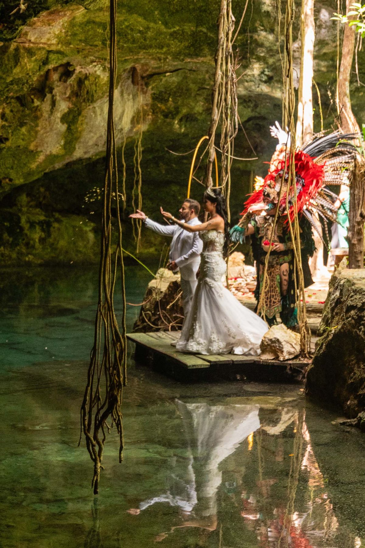 Cenote Wedding in Riviera Maya: A Sacred Mayan Ceremony in the&nbsp;Jungle